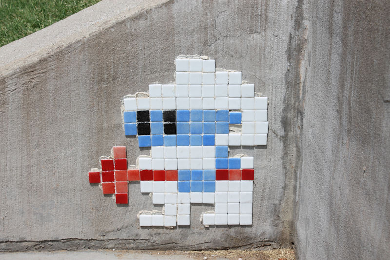 Pixel Art Mosaics Invade North Texas