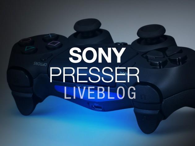 Sony Press Conference Live Blog