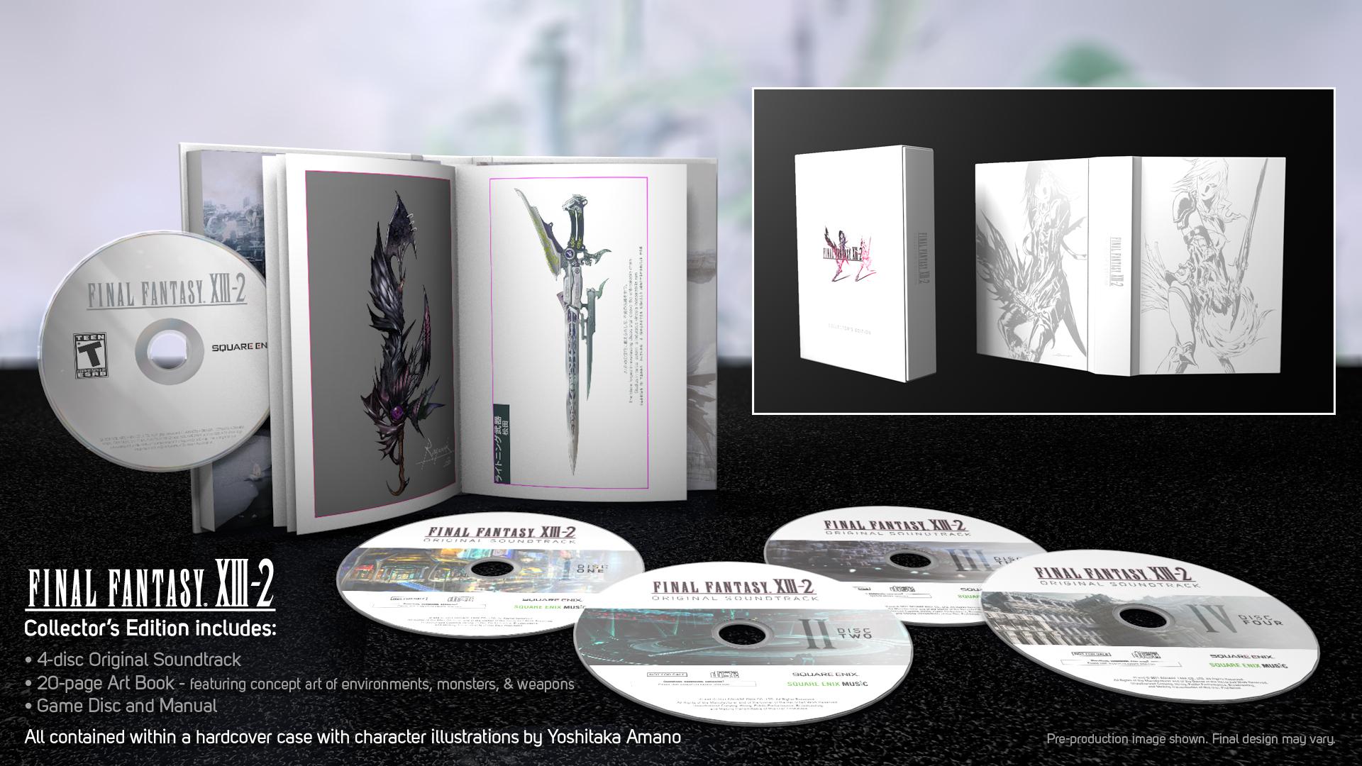 Final Fantasy XIII-2 Collector's Edition Revealed