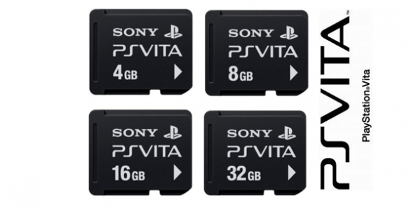 PlayStation Vita Memory Card Pricing Leaked