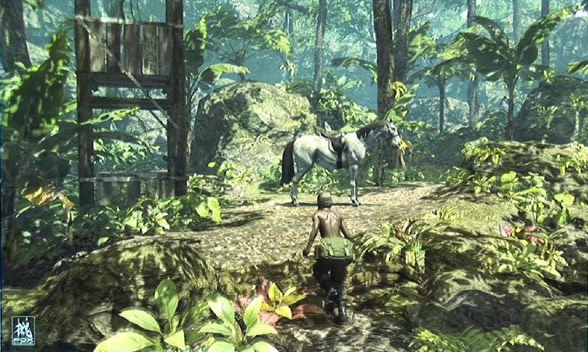 First Screen of the New Kojima Productions Game