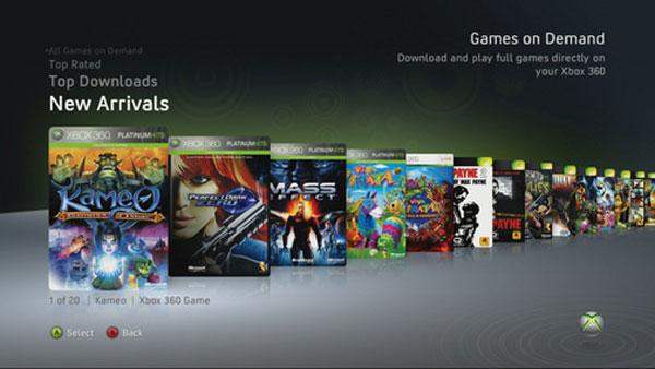 Three New Titles Added to Xbox 360's Games on Demand