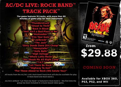 AC/DC Rock Band Walmart Exclusivity Ending Soon
