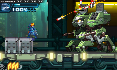 Azure Striker Gunvolt Review Screenshot