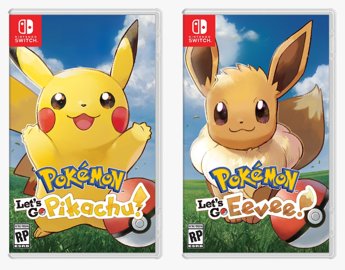 Pokemon Let's Go Eevee/Pikachu