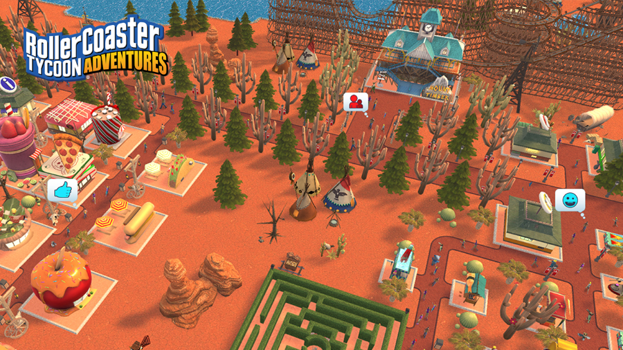 RollerCoaster Tycoon Adventures Review Screenshot