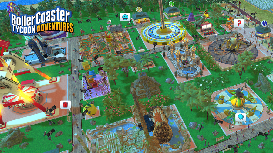 RollerCoaster Tycoon Adventures Review Screenshot
