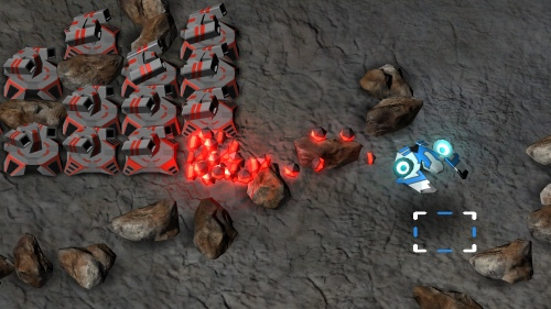 Comet Crash Review Screenshot
