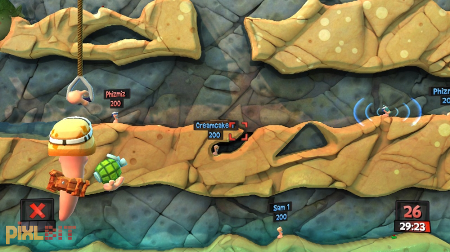 Worms: Revolution Review Screenshot