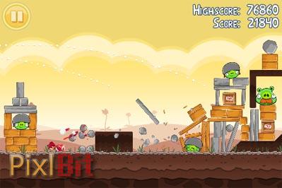 Angry Birds Review Screenshot