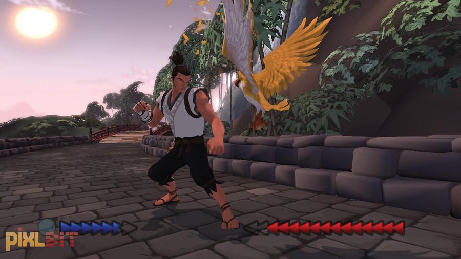 Karateka Review Screenshot