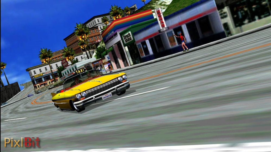 Crazy Taxi Review Screenshot