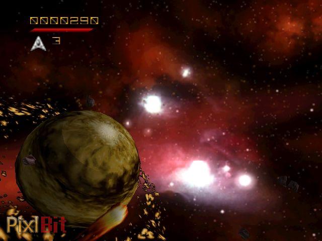 Asteroids Hyper 64 Screenshot