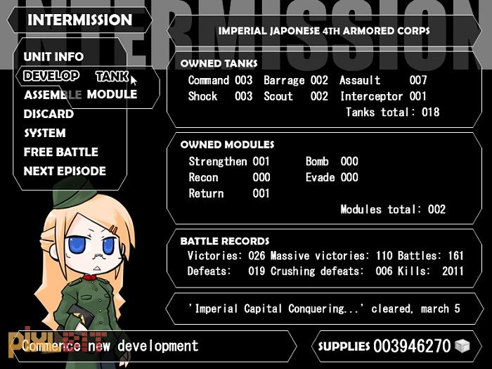 Human Tanks, Charge! War of the Human Tanks Review Screenshot