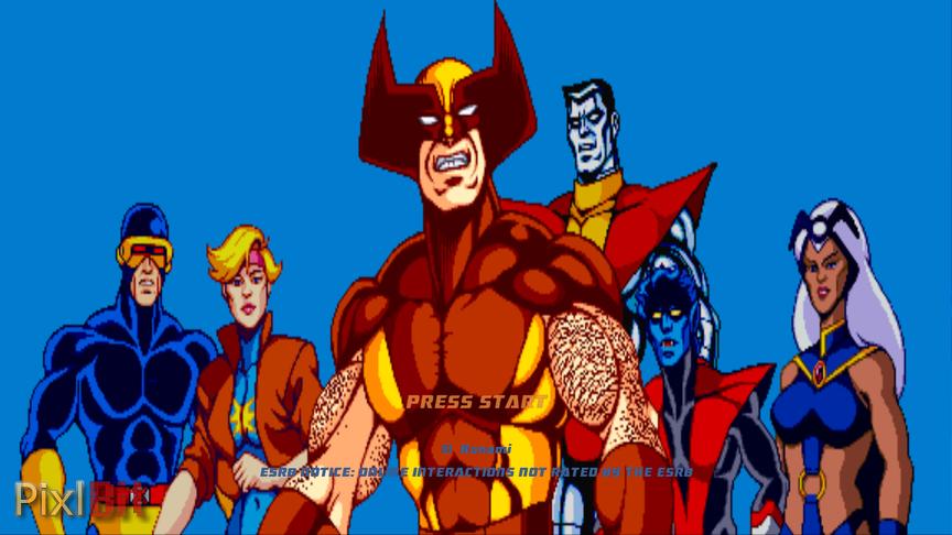 X-Men Arcade Review Screenshot