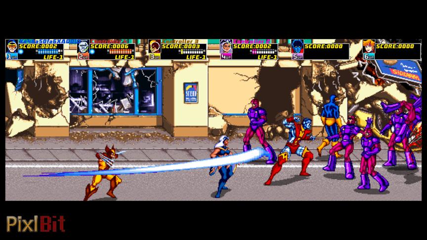 X-Men Arcade Review Screenshot