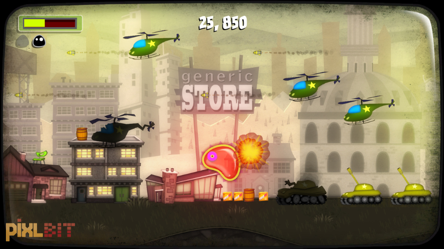 Tales from Space: Mutant Blobs Attack Review Screenshot