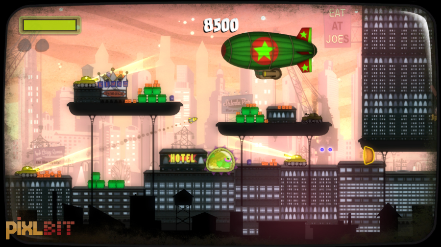 Tales from Space: Mutant Blobs Attack Review Screenshot