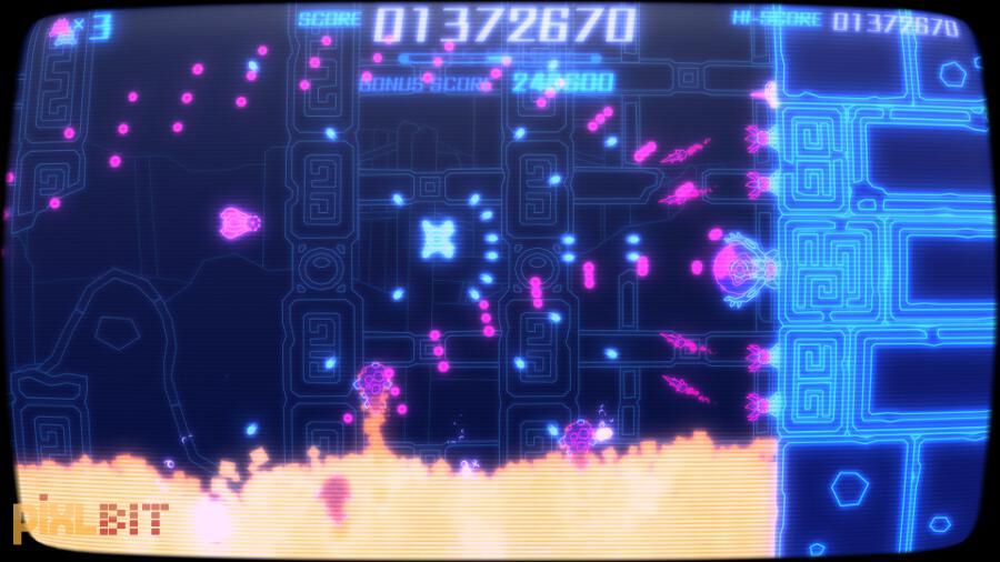 PixelJunk SideScroller Review Screenshot