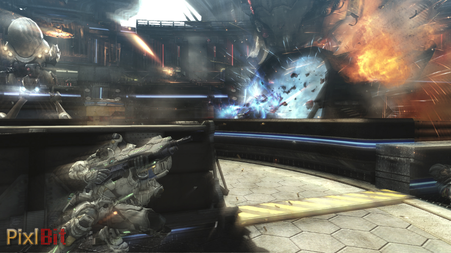 Vanquish Review Screenshot