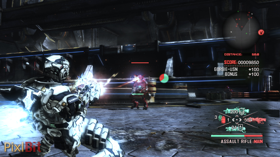 Vanquish Review Screenshot