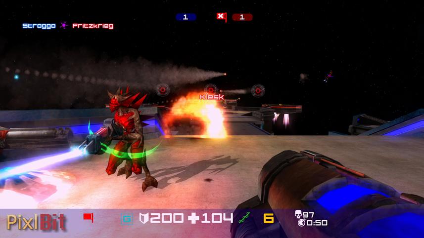 Quake Arena Arcade Review Screenshot