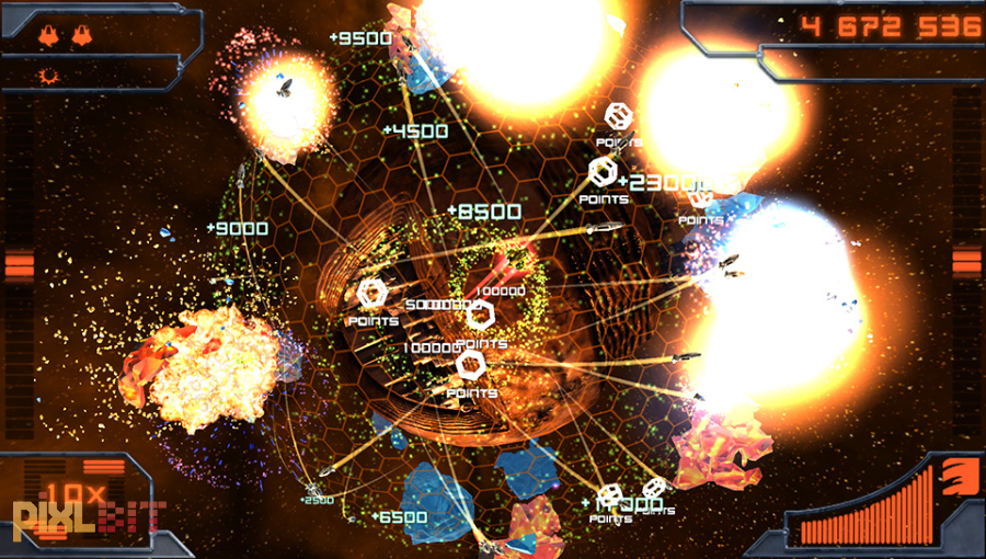Super Stardust Delta Review Screenshot