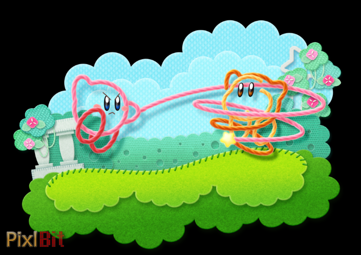 Kirby's Epic Yarn Screenshot