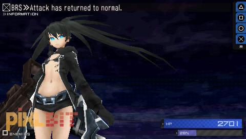 Black Rock Shooter The Game Review Screenshot