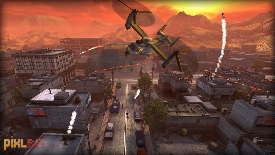 Choplifter HD Review Screenshot