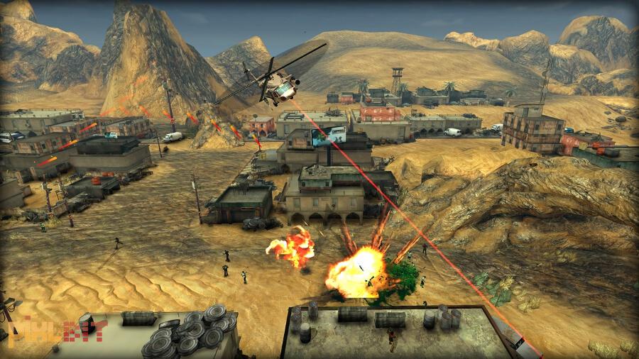 Choplifter HD Review Screenshot