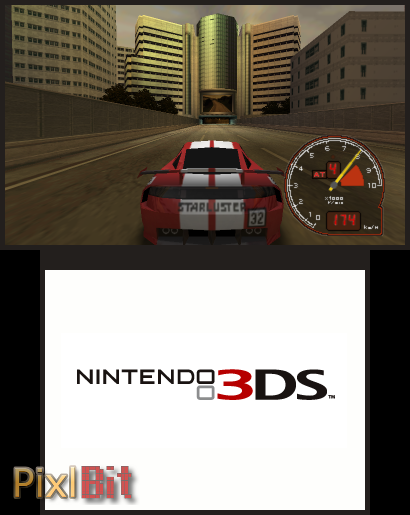 Ridge Racer 3D Screenshot