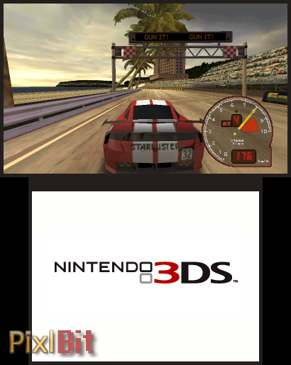 Ridge Racer 3D Screenshot