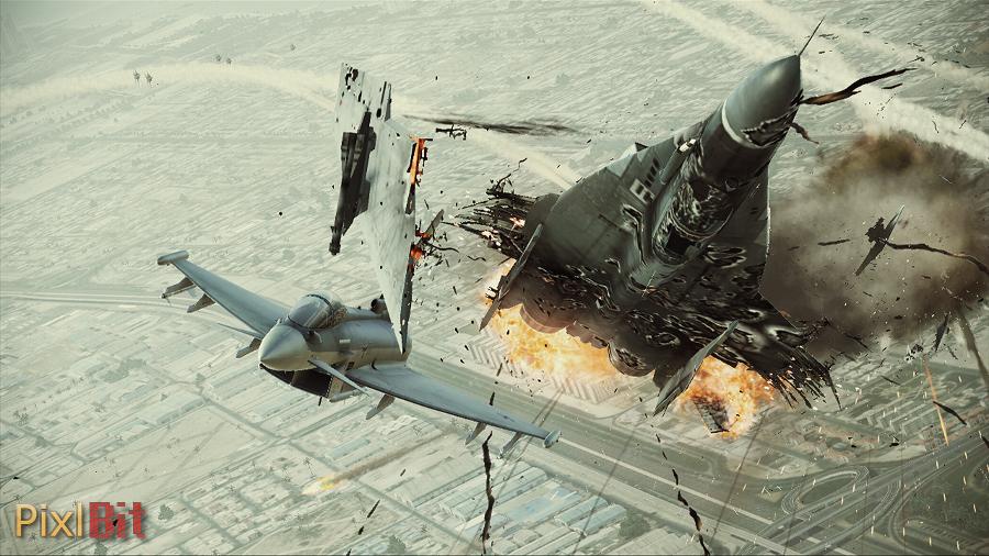 Ace Combat Assault Horizon Review Screenshot