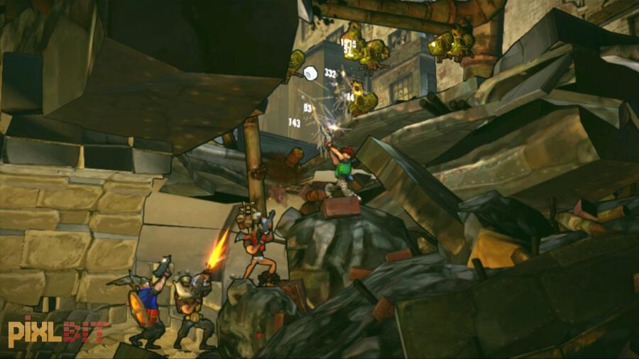 Shoot Many Robots Review Screenshot