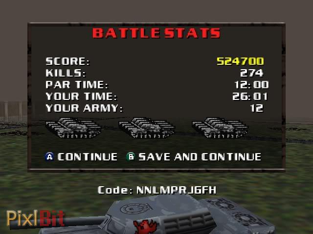 BattleTanx Screenshot
