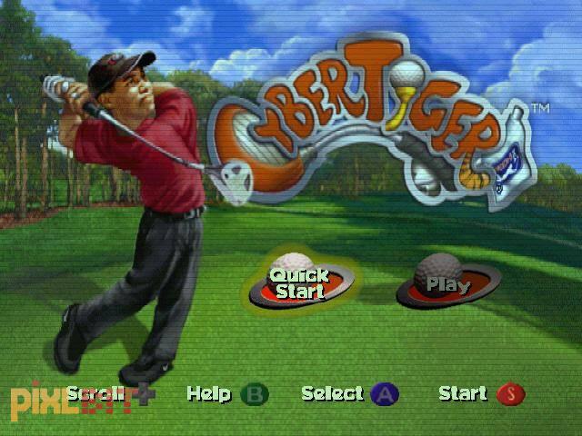 CyberTiger Screenshot