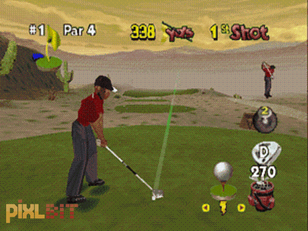 CyberTiger Screenshot