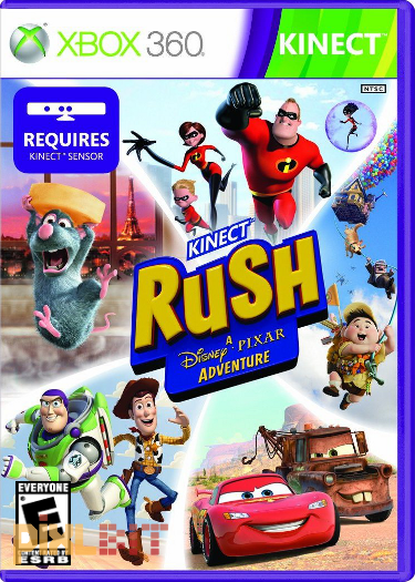 Kinect Rush: A Disney•Pixar Adventure - B roll Footage