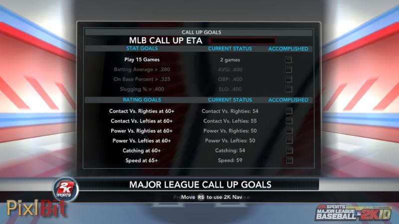 MLB 2K10 Review Screenshot