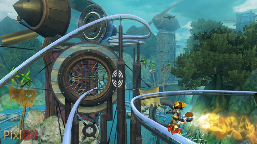 Ratchet & Clank Future: Quest for Booty Review Rewind Screenshot