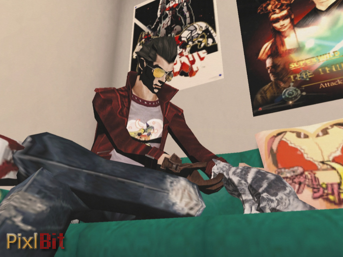 No More Heroes Review Rewind Screenshot