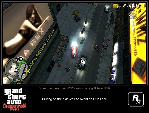 Grand Theft Auto: Chinatown Wars Review Screenshot