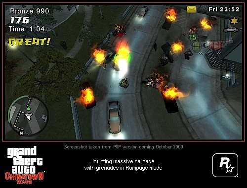 Grand Theft Auto: Chinatown Wars Review Screenshot
