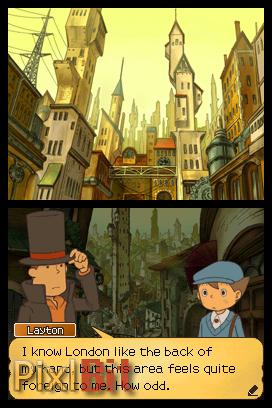 Professor Layton and the Unwound Future Review Screenshot
