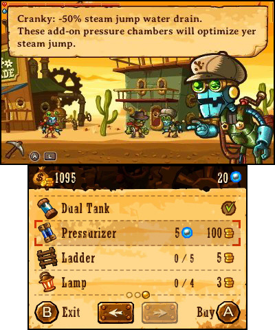 Steamworld Dig: A Fistful of Dirt Review Screenshot