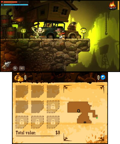Steamworld Dig: A Fistful of Dirt Review Screenshot