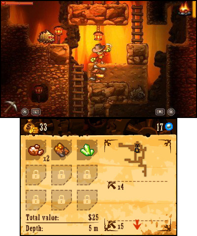 Steamworld Dig: A Fistful of Dirt Review Screenshot