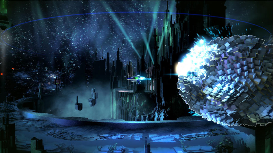 Resogun Review Screenshot