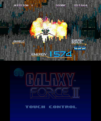 3D Galaxy Force II Review Screenshot